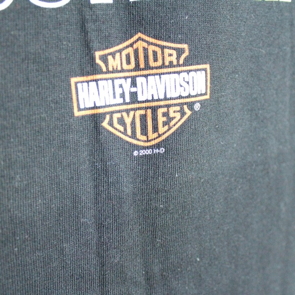 Harley Heaven Australia Kangaroo Biking Tee Large - Picture 2 of 7